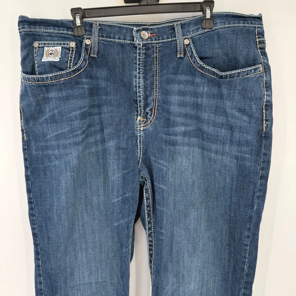Cinch Jeans Men 40x30 Blue MB92834033 Straight Leg Stretch Western Denim Pants